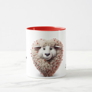 Personalisierter Valentinstag Tasse