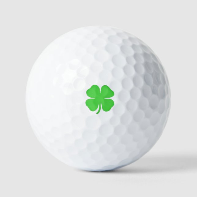 Personalisierter Vater Mama Novelty Irish Green Kl Golfball (Vorderseite)