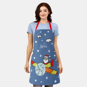 Personalisierter Vater Weihnachts-Weihnachtsmann-F Schürze
