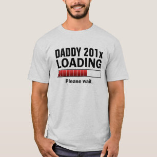 Personalisierter Vater zum zu sein T-Shirt