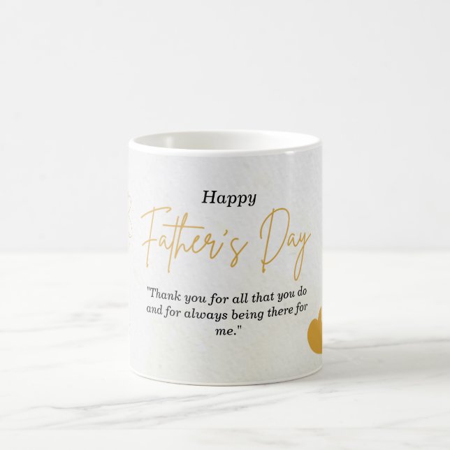 Personalisierter Vatertag Kaffeetasse (Mittel)