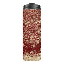 Personalisierter Verzauberer Mandala mit Gold Star