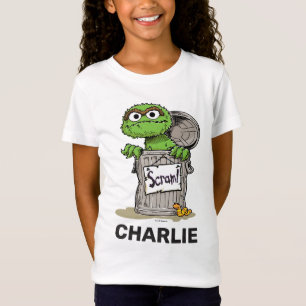 Personalisierter Vintage-Oscar-the-Grouch-Hau-Ab T-Shirt