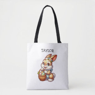 Personalisierter Vintager Ostersonntag Tasche