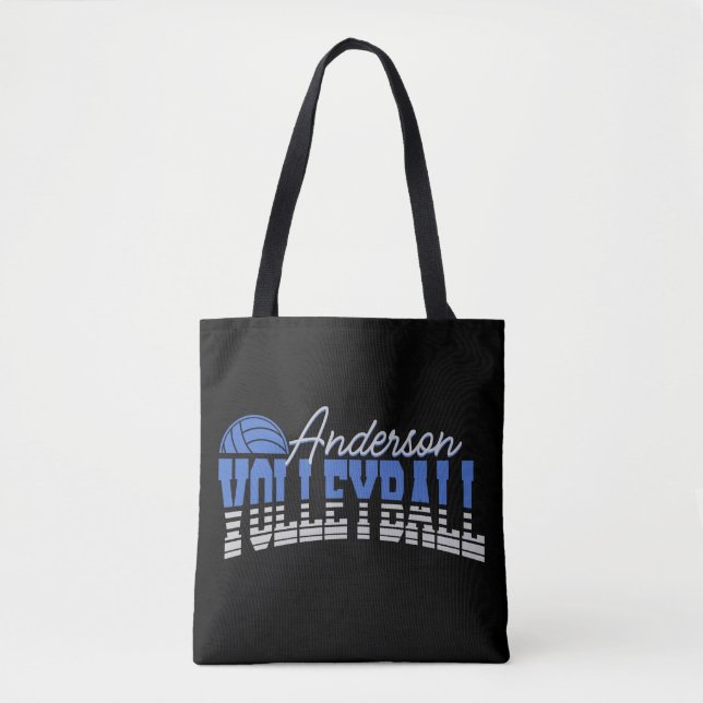 Personalisierter Volleyball Spieler ADD NAME Team  Tasche (Vorderseite)
