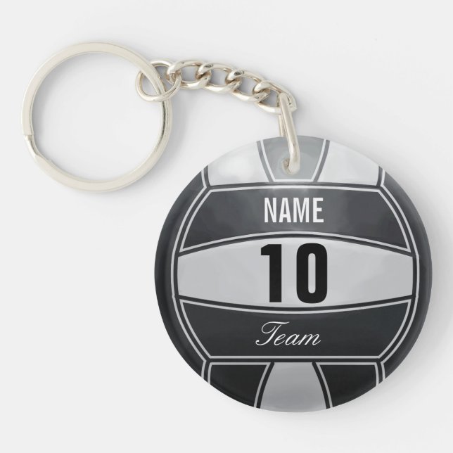 Personalisierter Volleyball-Sport Schlüsselanhänger (Vorderseite)