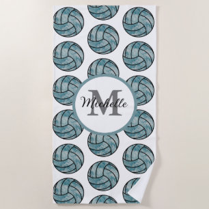 Personalisierter Volleyball, Volleyballgeschenk Strandtuch