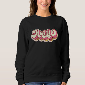 Personalisierter Vorname Name Name Name Nachname Sweatshirt