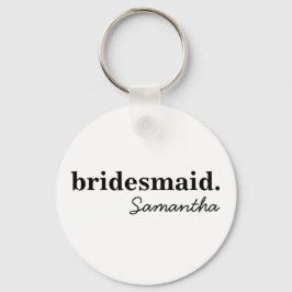 Personalisierter Vorschlag für eine Bridal-Brücke Schlüsselanhänger