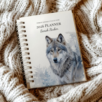 Personalisierter Waldtiere-Planer 2026 Planer