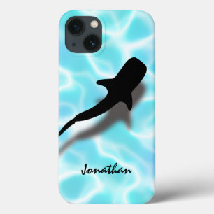 Personalisierter Walhai mit Schatten tropischen St Case-Mate iPhone Hülle