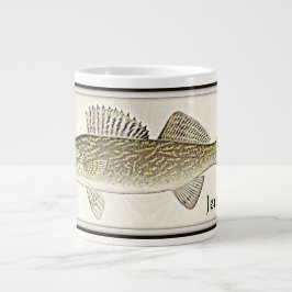 Personalisierter Walleye-Pike Jumbo-Tasse