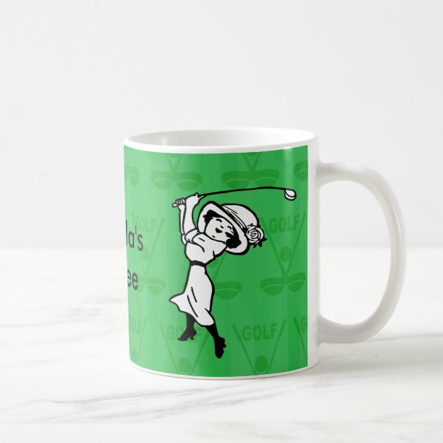 Personalisierter weiblicher kaffeetasse (Rechts)