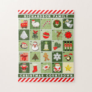 Personalisierter Weihnachts-Adventskalender