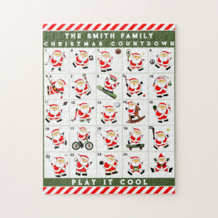 personalisierter Weihnachts-Adventskalender