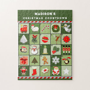 Personalisierter Weihnachts-Countdown