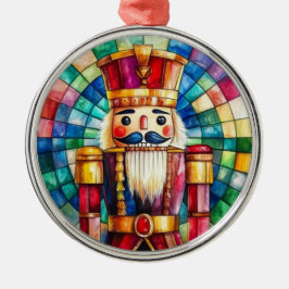 Personalisierter Weihnachts-Nussknacker aus Buntgl Ornament Aus Metall
