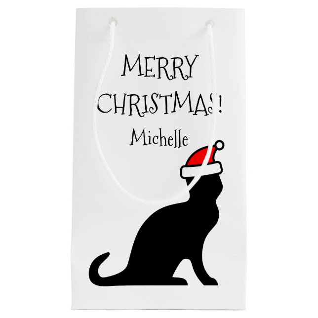 Personalisierter Weihnachts-Weihnachtsfest Kleine Geschenktüte (Vorderseite)