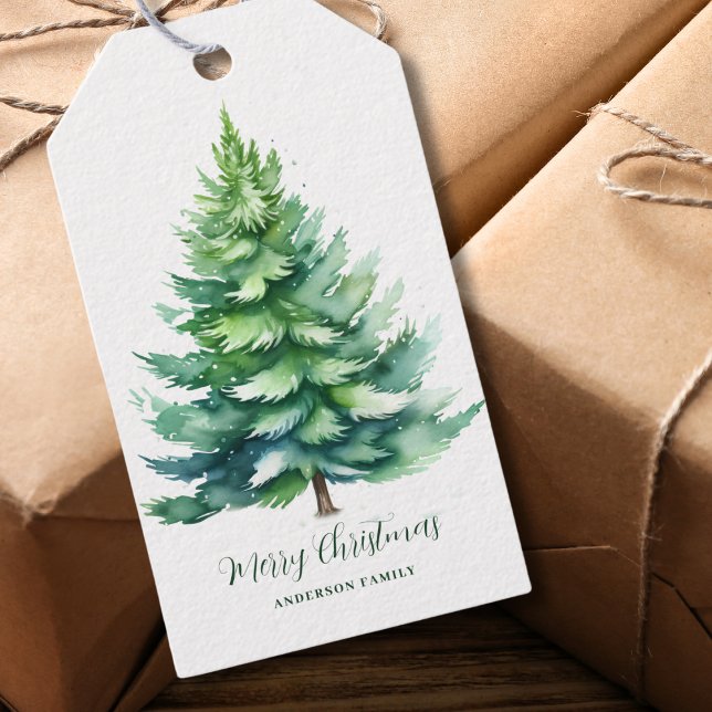 Personalisierter Weihnachtsbaum Geschenkanhänger (Von Creator hochgeladen)