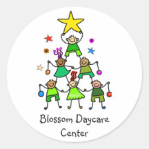 Personalisierter Weihnachtsbaum Kinder