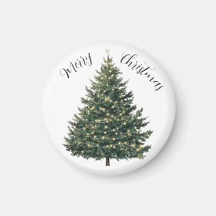 Personalisierter Weihnachtsbaum Magnet