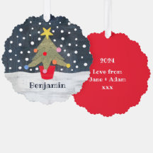 Personalisierter Weihnachtsbaum