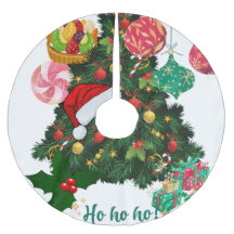 Personalisierter Weihnachtsbaumrock | Gemütlicher 