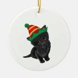 Personalisierter Weihnachtsbaumschmuck Keramik Ornament
