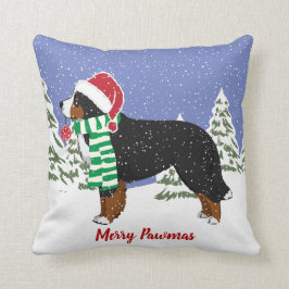Personalisierter Weihnachtsberner Kissen