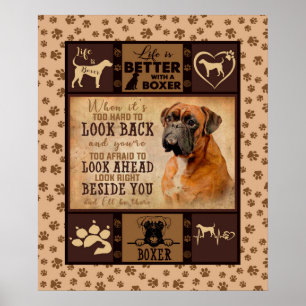 Personalisierter Weihnachtsblanket, das Leben ist  Poster