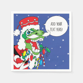 Personalisierter Weihnachtscocktail Napkins TySANT Serviette