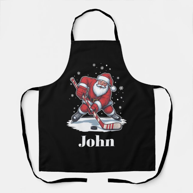 Personalisierter Weihnachtsfeiertag Schürze (Vorderseite)