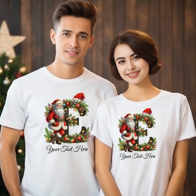 Personalisierter Weihnachtsfeiertag T-Shirt (Von Creator hochgeladen)