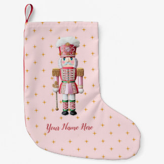 Personalisierter Weihnachtsfest Nutcracker Kleiner Weihnachtsstrumpf