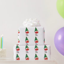 Personalisierter Weihnachtsgnom Holing eine Gesche
