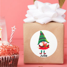 Personalisierter Weihnachtsgnom Holing eine Gesche