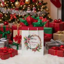 Personalisierter Weihnachtskranz
