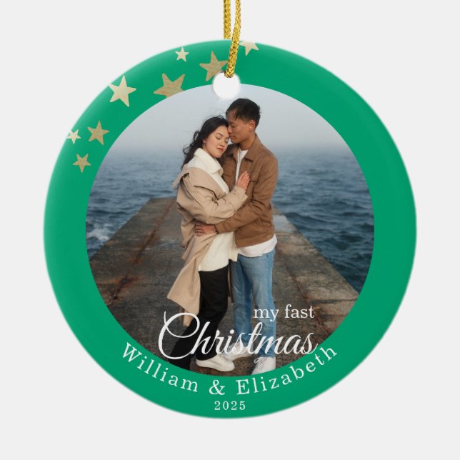 Personalisierter Weihnachtsschmuck (Vorne)