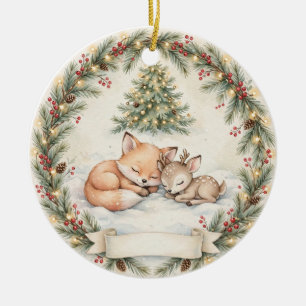 Personalisierter Weihnachtsschmuck für Babys erste