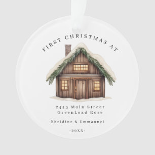 Personalisierter Weihnachtsschmuck für das neue Zu Ornament