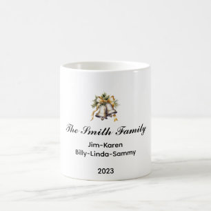 Personalisierter Weihnachtsstopp Kaffeetasse