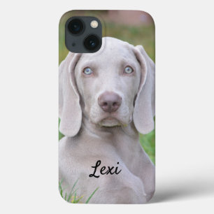 Personalisierter Weimaraner Welpenhund Case-Mate iPhone Hülle