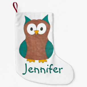 Personalisierter Weißbrot Kleiner Weihnachtsstrumpf
