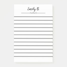 Personalisierter weißer Post - Anmerkungen Post-it Klebezettel