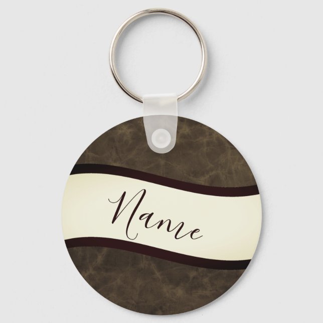 Personalisierter Weitblick Schlüsselanhänger (Vorderseite)