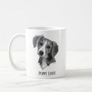Personalisierter Welpe Kaffeetasse