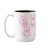 Personalisierter Welpenliebhaber-Geschenk-Kaffeebe
