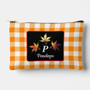 Personalisierter Whimsischer Herbst Zubehörtasche