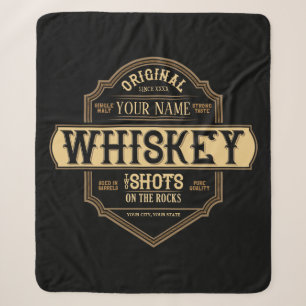 Personalisierter Whiskey auf der Rocks Liquor Labe Sherpadecke