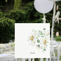 Personalisierter White Daisis Duschcocktail